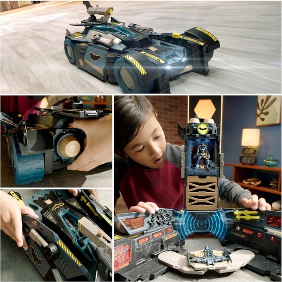 Бэтмобиль-трансформер с командным центром Бэтмен Оригинал Batman Ultimate Transforming Batmobile | Зображення 5