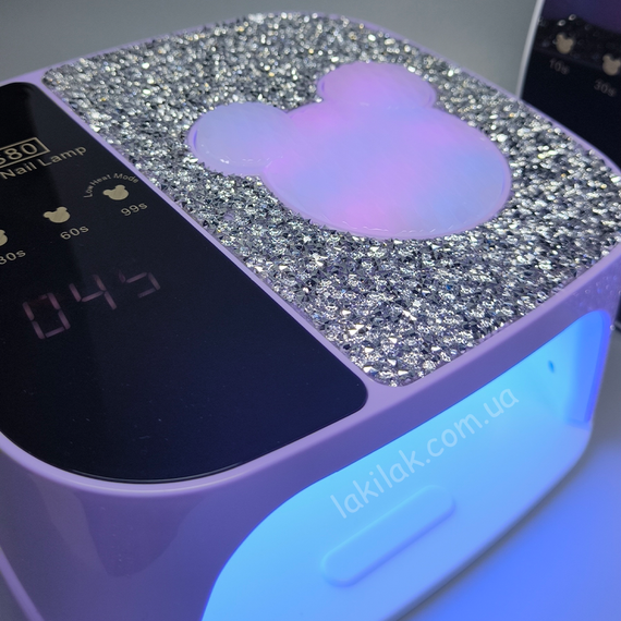 Лампа для ногтей SUN S80 168W белая (с функцией понижения мощности) | Зображення 3