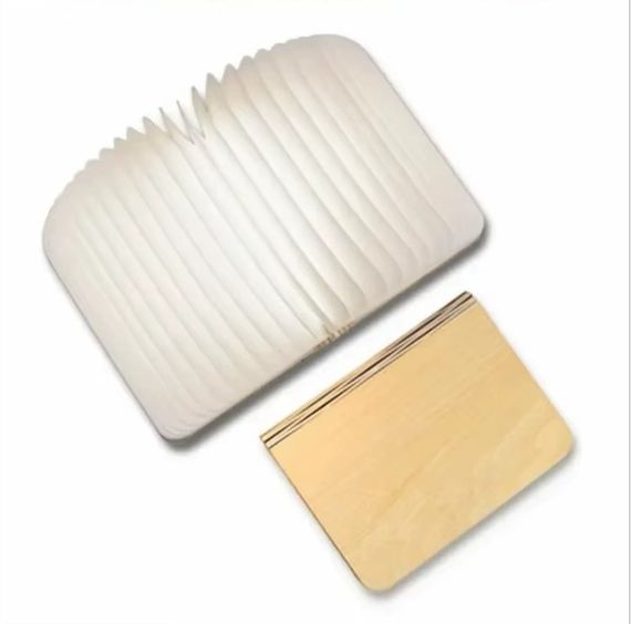 Складная LED лампа-книжка с аккумулятором 22*16*2,5см ∙ Светильник - ночник в форме книги с регулируемой яркостью | Зображення 1