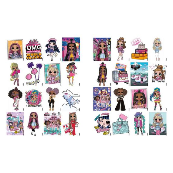 Детская книга-раскраска "Travel Sunset" LCB6 со стикерами | Зображення 2