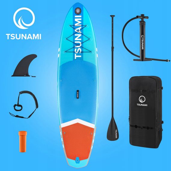 Надувна SUP дошка TSUNAMI 320 см з веслом Lagoon T02 (P-5907739314215) | Зображення 4
