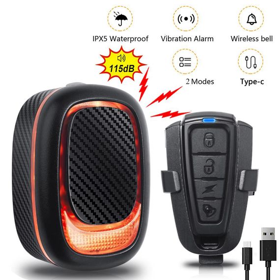 Велофонарь на багажник A5P-LED, Мигалка велосипедная, Фонарик мигалка для велосипеда DV-96 | Зображення 3