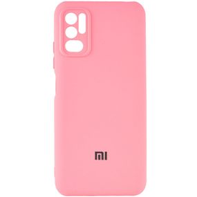 Чехол Silicone Cover My Color Full Camera (A) для Xiaomi Redmi Note 10 5G / Poco M3 Pro Full camera, Рожевий / Pink