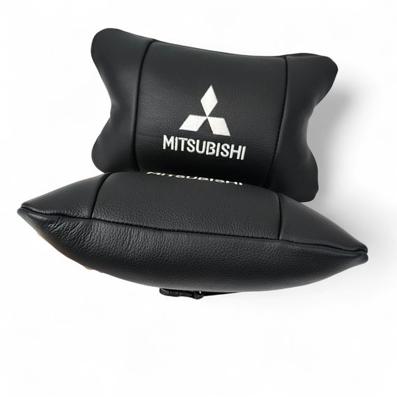 Автоподушки з логотипом Mitsubishi, Дорожні подушки, Подушки для шиї на підголівник FV-67 | Зображення 5