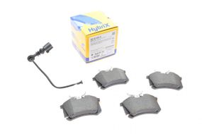 Колодки гальмівні задні Skoda Fabia 99- VW Caddy Golf 03-16 Passat B5 96-05 Polo 01- +датчик  22-0100-4