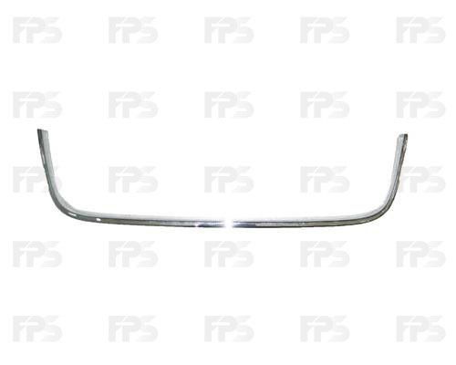 Решетка бампера VW Golf V 07-09 Универсал средняя, хром. Молдинг (FPS) 1K08531012ZZ