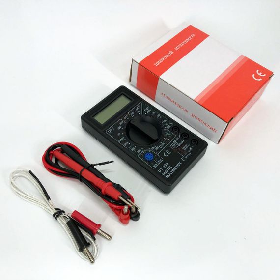 Портативний мультиметр цифровий DT-838, Компактний мультиметр для електротехніків QE-49 | Зображення 2