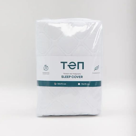 Чехол на подушку ТЕП SLEEPCOVER 3-01802_00000 50х70 см белый | Зображення 3