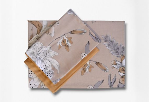 Комплект постельного белья Issimo Digital Satin 200х220 см Botanist | Зображення 5