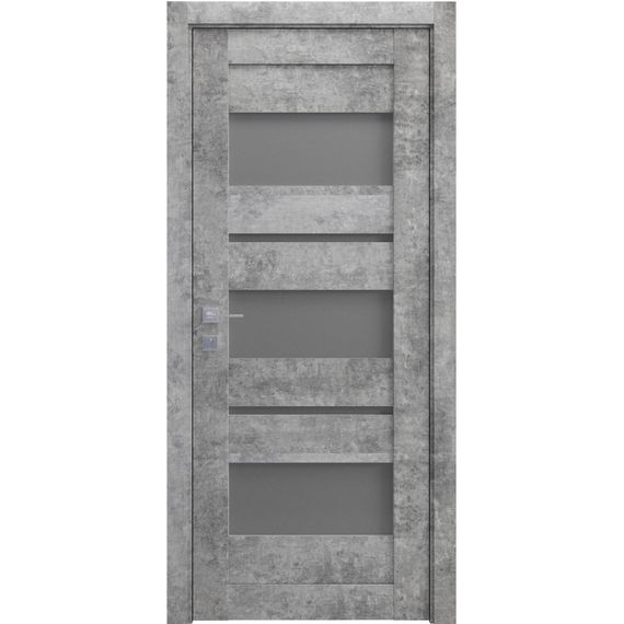 Двері міжкімнатні Rodos MODERN Polo Мармур сірий
