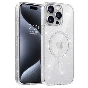 Чехол TPU Eclipse Sparkle Magnetic Fit для Apple iPhone 12 Pro / 12 (6.1") Clear