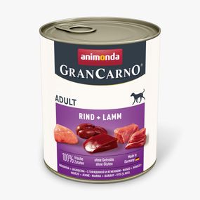 Корм Animonda Gran Carno влажный с говядиной и ягненком для взрослых собак 800 гр