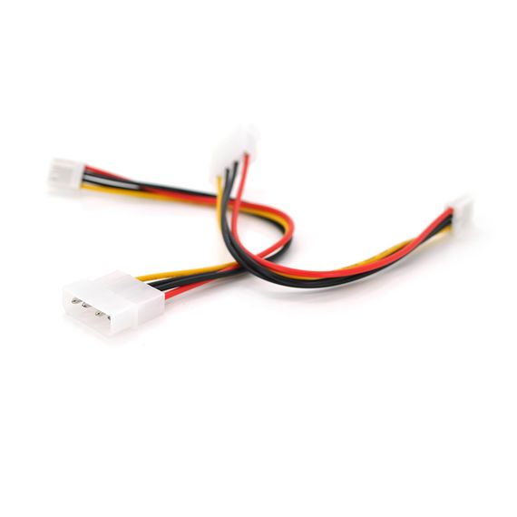 Переходник питания MOLEX=>4pin, 0.2m | Зображення 1