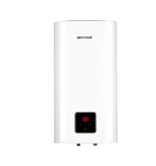 Водонагрівач Mixxus EWH-15100 CUBE DRY 100 л, 2,0 кВт, "сухий" ТЕН, вертикальний, квадратний, білий (WH0619)