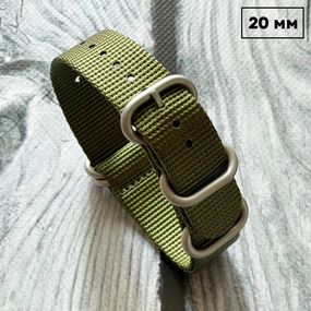 Ремінець Nato Green 20 мм