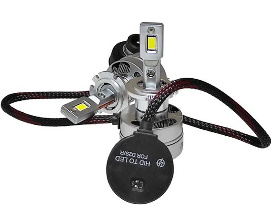 Лампи світлодіодні Qline Performance D2S/D2R 90W Canbus 9000Lm 6000K (2шт) | Зображення 2