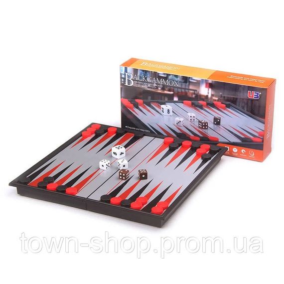 Нарды магнитные | Magnetic Folding Backgammon 3820UB (RL-KBK)