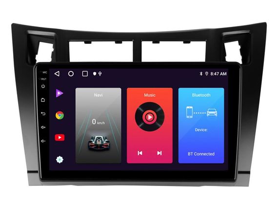 Штатна магнітола Sigma F9216 2+32 Gb Toyota Yaris XP90 2005-2012 9"