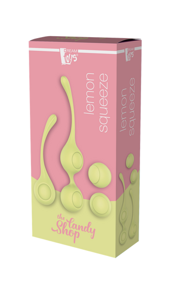 Вагінальні кульки Dream Toys THE CANDY SHOP LEMON SQUEEZE Sex Aura | Зображення 4