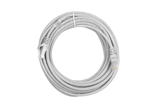 Патч-корд 2E Cat 5e,UTP,RJ45, 26AWG ,7/0.16 CCA, 6.00 m,PVC, Grey (2E-PC5ECA-600GRY) | Зображення 1