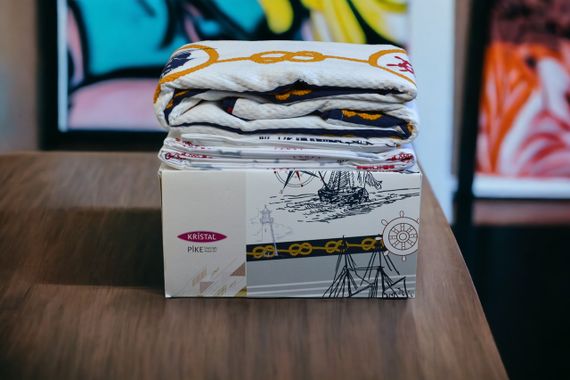 Комплект постільної білизни з покривалом Kristal Young 160×230 см Yelkenli | Зображення 1