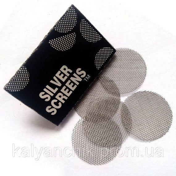Сеточки для бонга Серебро 20 мм. 5 шт. | Зображення 1
