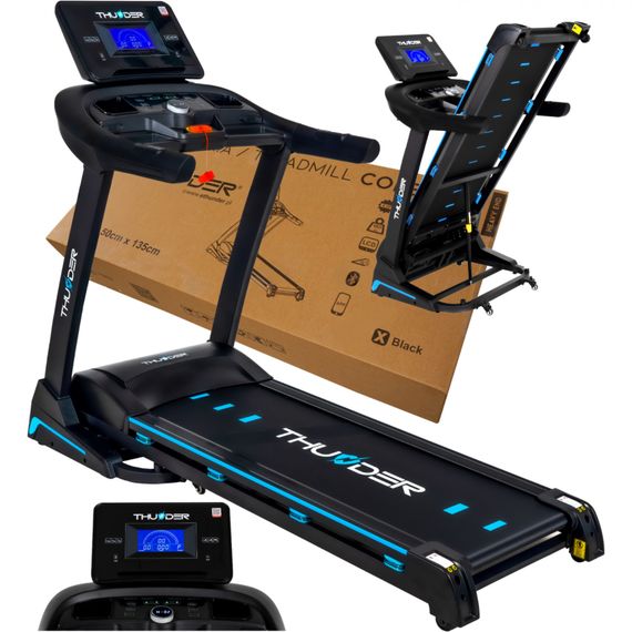 Бігова доріжка THUNDER Core-S Black | Зображення 1