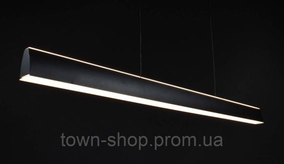 Люстра потолочная LED H36L-1200-bk-k Черный 15-120х6х120 см. | Зображення 6