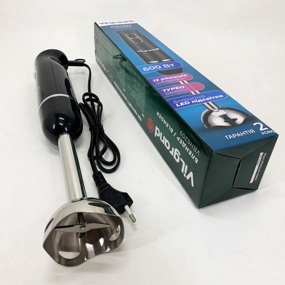 Блендер ViLgrand VBH6209. Колір: чорний | Зображення 6