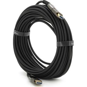 Кабель мультимедийный HDMI M to HDMI M 12.0m V2.0 4K UHD black VEGGIEG (YT-HDMI(M)/(M)HA-12/19717)