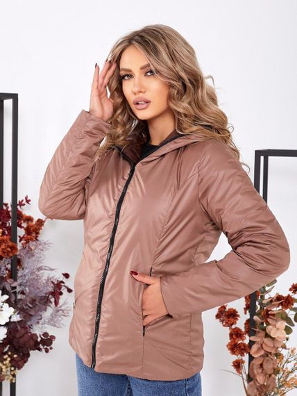 Куртка двостороння, арт.185, кава / шоколад | Зображення 3
