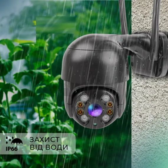 Вулична поворотна IP-камера WI-FI ,А8 / 4mp 360 (A8) monitor ICSSE | Зображення 3