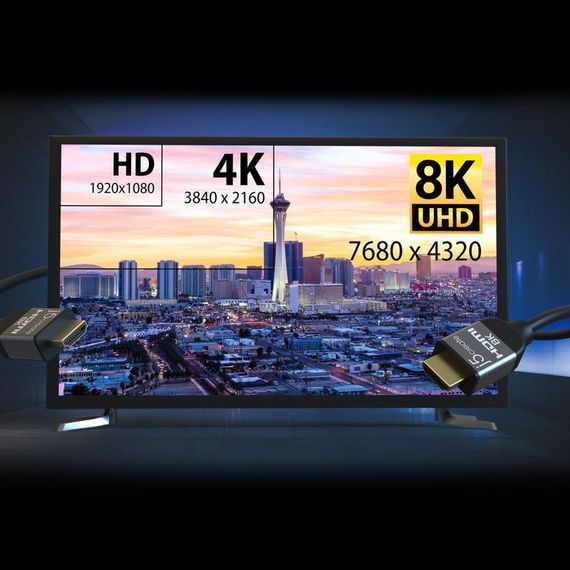 Кабель J5create JDC53-N, HDMI V.2.1, 2 м | Зображення 4