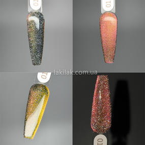 Світловідбивний гель-лак Gelix Space Cat №1 (з ефектом котячого ока) 8мл