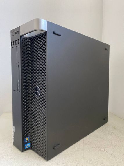 Робоча станція Dell Precision T3600 Tower / Intel Xeon E5-2690 (8 (16) ядер по 2.9 - 3.8 GHz) / 32 GB DDR3 / 256 GB SSD / AMD Radeon Pro WX 2100, 2 GB GDDR5, 64-bit / DVD-ROM б/в + Подарунок Розумна інтерактивна зубна щітка Colgate Connect M1 / Bluetooth | Зображення 1