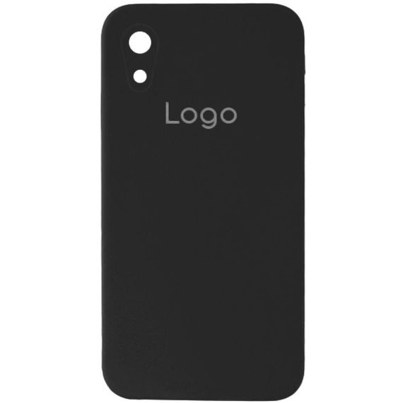 Чохол Silicone Case Square з повним захистом камери для iPhone Xr Колір 55.Pine Зелений | Зображення 3