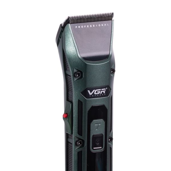 Машинка для стрижки профессиональная с 4 насадками VGR V-696 | Зображення 6