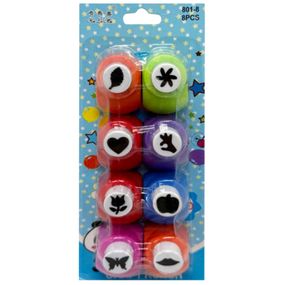 Набор фигурных дыроколов 315294 в наборе 8 штук