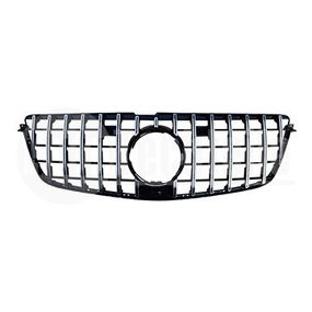 Решетка радиатора Mercedes Benz X166 16- (хром/чёрн.( c отв. камеры)) GTR, AutoTechteile, 130 8849, 130 8850