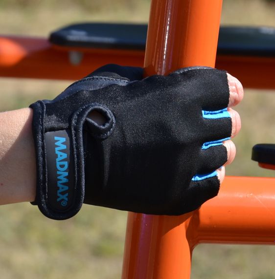 Рукавички для фітнесу MadMax MFG-251 Rainbow Turquoise XS | Зображення 7
