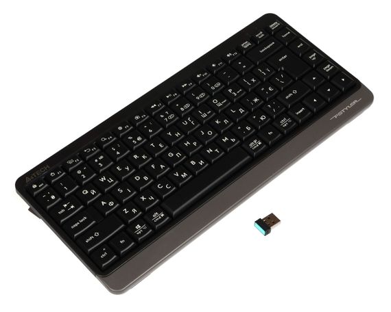 Клавіатура бездротова A4Tech Fstyler FBK11(Grey) сіра | Зображення 3