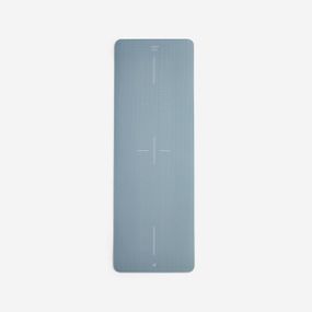 Килимок для пілатесу 170 см × 58 см × 8 мм сірий - One Size