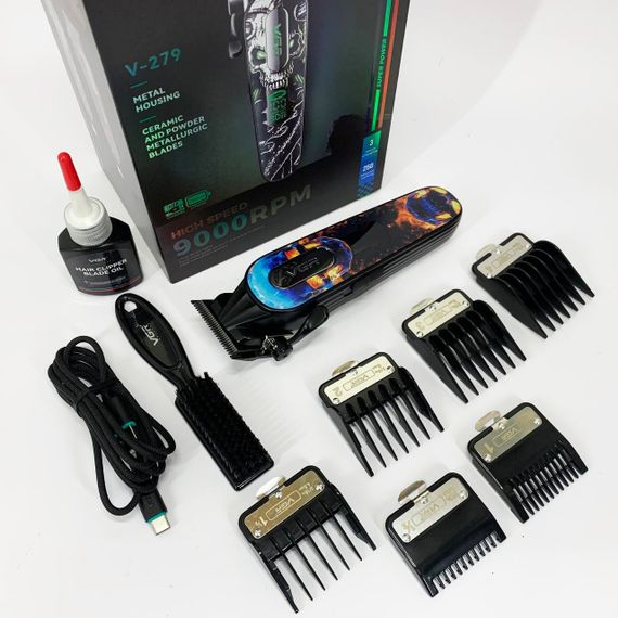 Тример з регульованою довжиною VGR, Машинка для стрижки акумуляторна з керамічними ножами VM-48 | Зображення 9