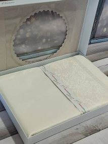 Скатерть Tropik home DAMASK 160х220см Жаккард Полиэстер