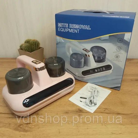 Зеленый  Беспроводной умный очиститель от клещей с ультрафиолетовой стерилизацией и HEPA-фильтром | Зображення 4