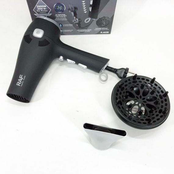 Фен для укладки с холодным обдувом, Фен для разных типов волос красивой укладки волос AY-50 | Зображення 9