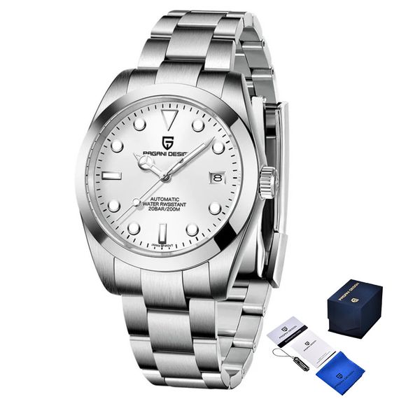 Годинник P2agani Design PD-1692 Silver-White