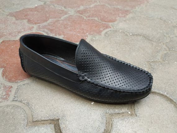 Мокасины кожаные в дырку 39 40 41 43 45 размер