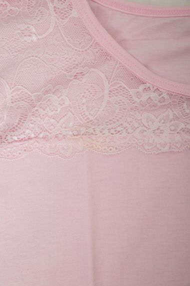 Пижама женская с принтом  -уценка, цвет розовый, 243R1602-010-U-17 | Зображення 6