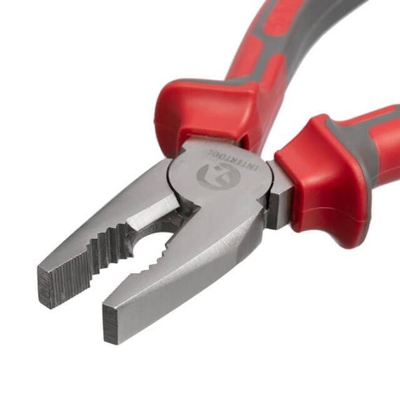 Плоскогубці 180 мм, С55 INTERTOOL HT-0105 | Зображення 3